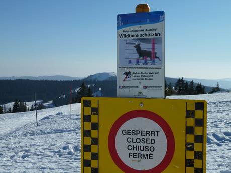 Todtnau: environmental friendliness of the ski resorts – Environmental friendliness Feldberg – Seebuck/Grafenmatt/Fahl