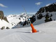 Comprehensive snowmaking in Grand Tourmalet