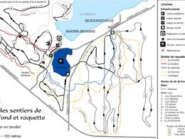 Trail map Baie des Sables