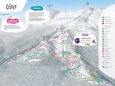 Trail map Le Collet d'Allevard