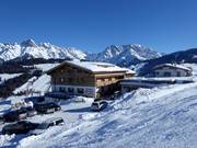 Eberlalm Inn in the heart of the ski area