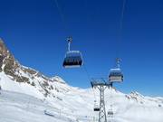 Fuorcla Grischa - 3pers. High speed chairlift (detachable) with bubble