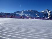 Very good slope grooming in Arabba