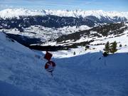 Ski route Hochzeigerloch