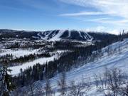 View from Hundfjället towards Tandådalen