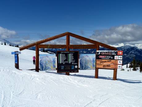 Vancouver, Coast & Mountains: orientation within ski resorts – Orientation Whistler Blackcomb