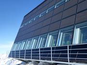 Solar power system at Matterhorn glacier paradise