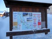 Cross-country trail map of the municipality of Phillipsreut