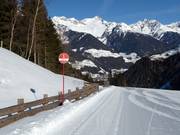 Slope marking at Speikboden