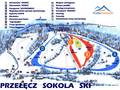 Trail map Przełęcz Sokola