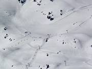 View of the slope at Plan du Fou