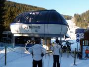 Les Molliets - 6pers. High speed chairlift (detachable)