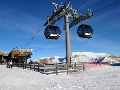 Sarntal Alps: size of the ski resorts – Size Meran 2000