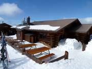 Mountain hut tip Crystal Hut