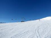 Easy slopes at the Arena Center in Gerlos