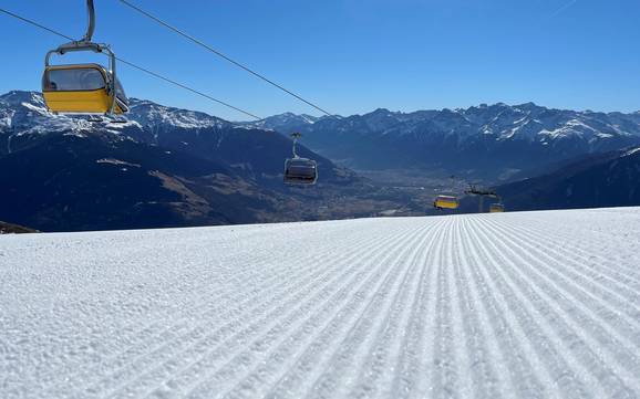 Slope preparation Upper Venosta Valley (Obervinschgau) – Slope preparation Watles – Malles Venosta (Mals)