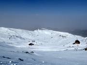 View over the Sierra Nevada ski resort