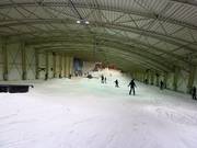 View from above of the piste