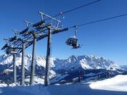 Abergalm - 4pers. High speed chairlift (detachable) with bubble