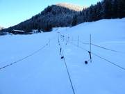 Übungslift Topolino I - Rope tow/baby lift with low rope tow