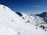 Challenging terrain in Mineral Basin