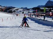 Ski school beginners’ lessons