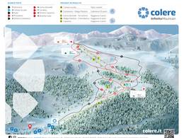Trail map Colere