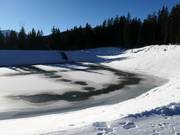Snowmaking pond