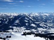 View from the Hohe Salve of Westendorf