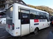 Ski bus in Madonna di Campiglio