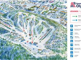 Ski resort Sommet Olympia