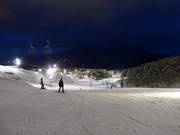 Night skiing