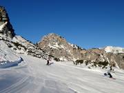 Slope at the Jochalpe chairlift