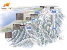 Trail map Biwako Valley