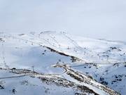 View over the Sierra Nevada ski area