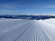 Very good slope grooming