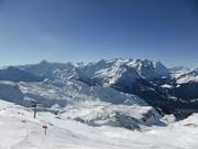 View towards Wetterhorn and Finsteraarhorn