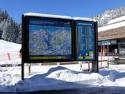 Information board at the valley station