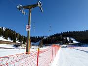 Toboggan lift in Fondo Piccolo