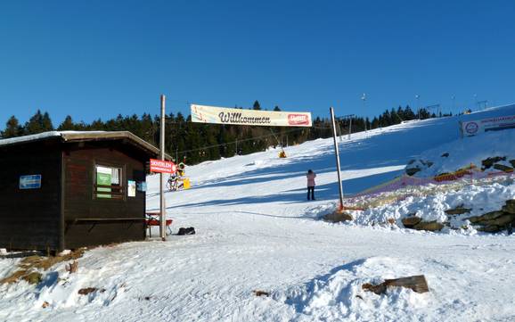Skiing in Markbuchen