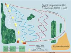 Trail map Dunakömlöd (Paks)