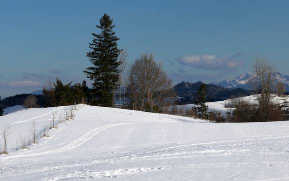 Cross-country skiing Ostallgäu – Cross-country skiing Nesselwang – Alpspitze (Alpspitzbahn)