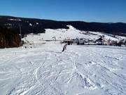 View of the main slope