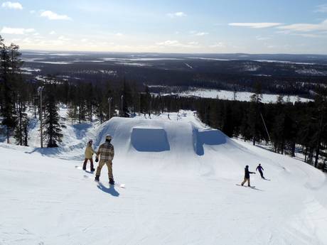 Snow parks Northern Finland – Snow park Levi