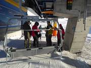 Assistance with boarding the chairlift