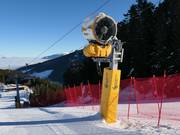 Comprehensive snowmaking at Glungezer