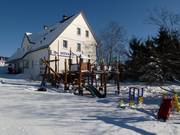 Children's playground at the Novako ski area
