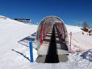 Förderband Bergstation - People mover/Moving Carpet with cover