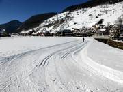 Cross-country skiing in Alt St. Johann