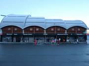 Well-maintained valley station of the Millennium-Express